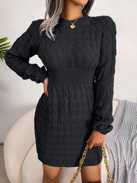Kleid Damen Strukturierte Passform mit zeitgemäßem Stil