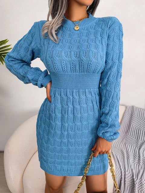 Kleid Damen Strukturierte Passform mit zeitgemäßem Stil
