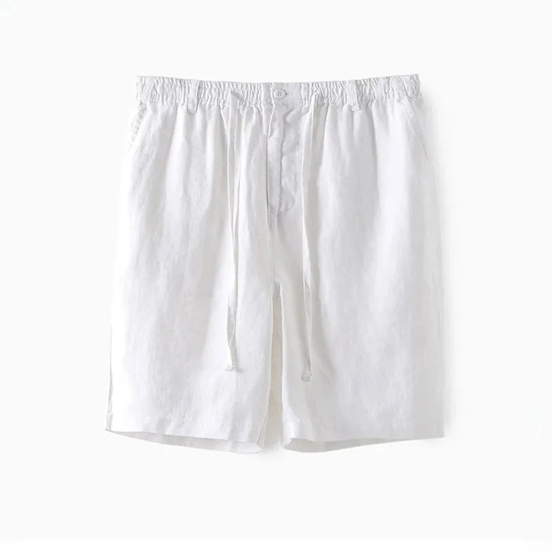 Leinen Shorts Herren – Lockerer Schnitt & Kordelbund