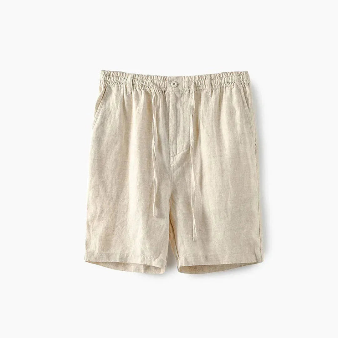 Leinen Shorts Herren – Lockerer Schnitt & Kordelbund