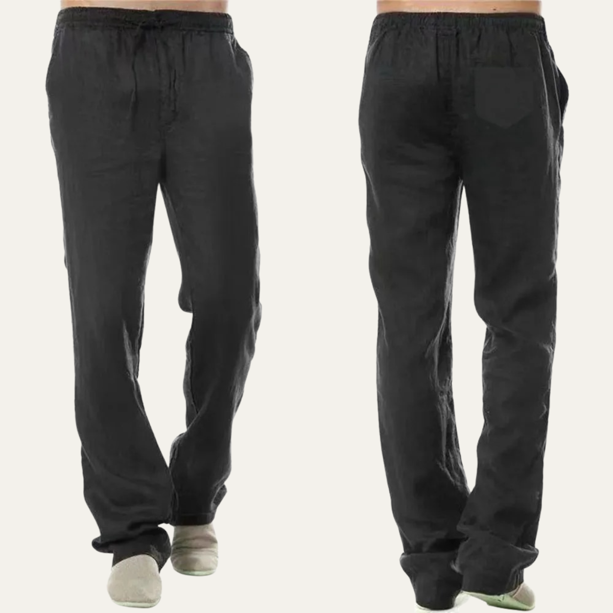 Leinenhose Herren – Lockere Passform & Zugbandbund