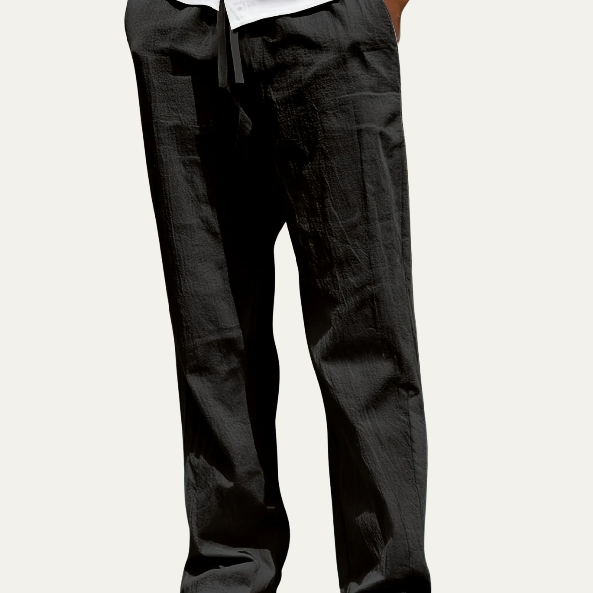 Leinenhose Herren – Schmal zulaufend & moderne Beinform
