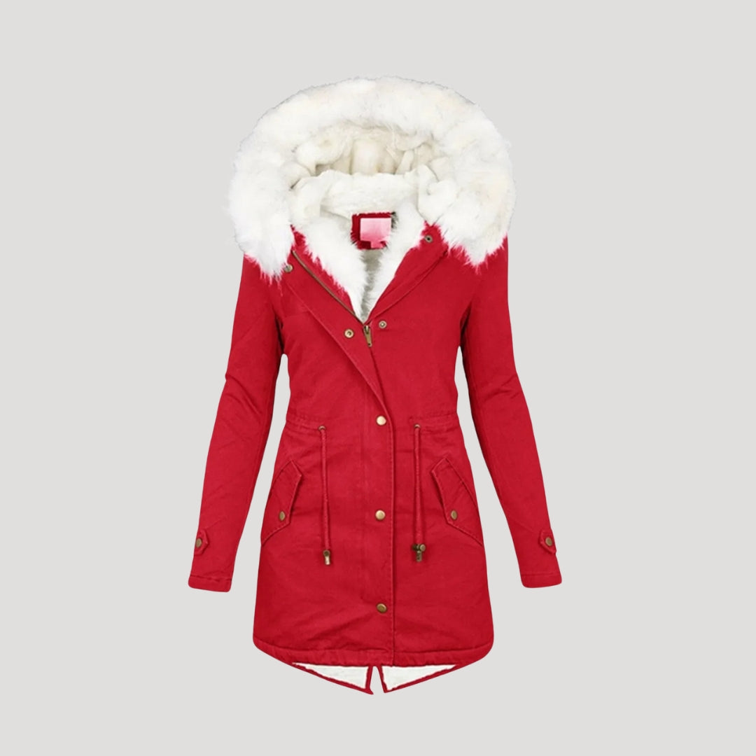Parka Damen Normale Passform Klassisch