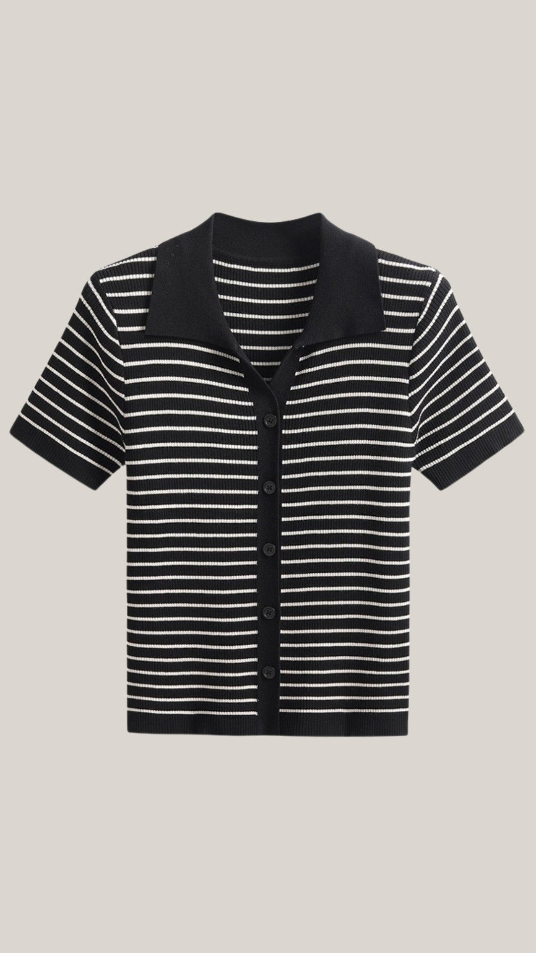 Poloshirt Damen mit Knopfleiste vorne