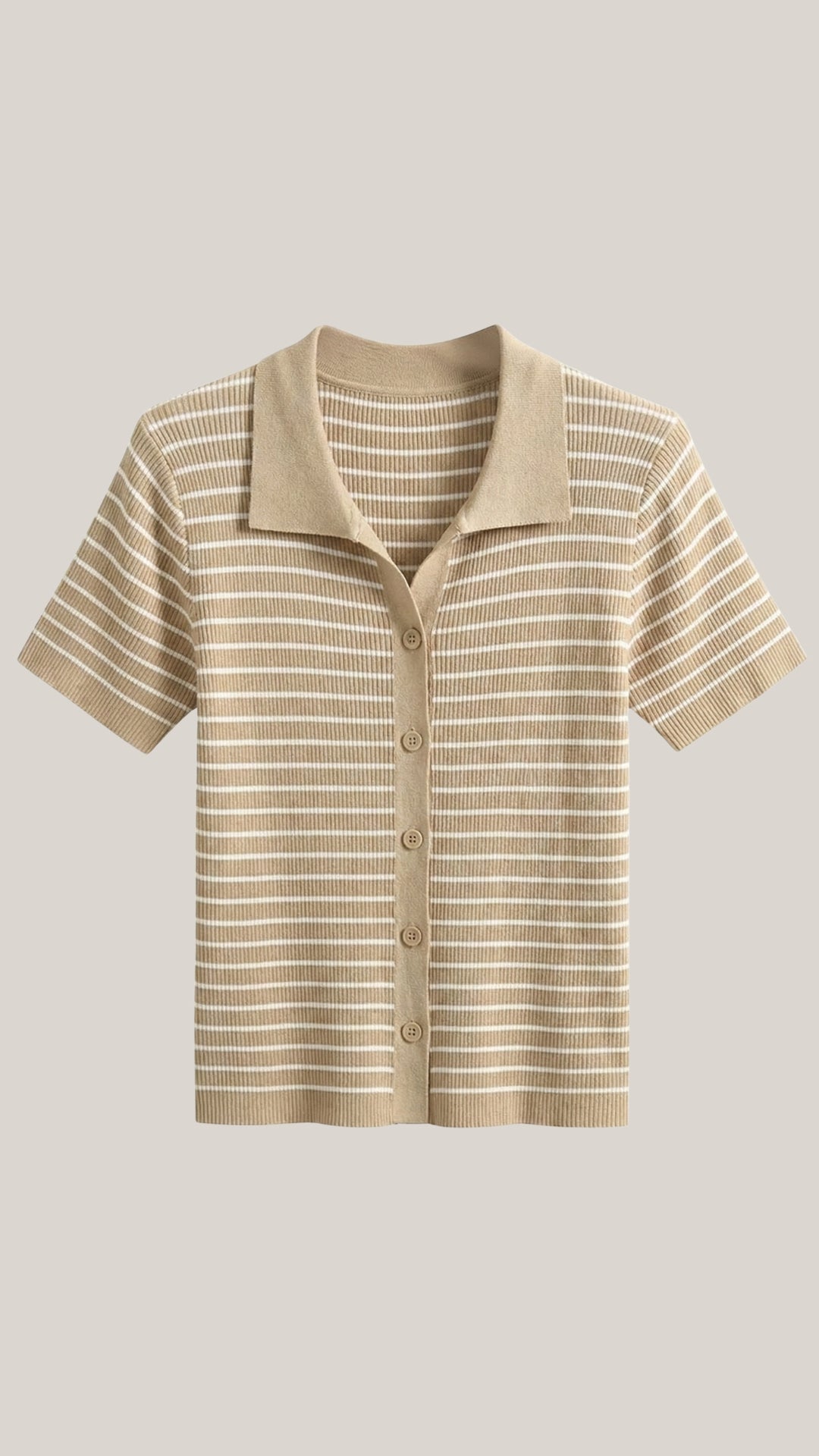 Poloshirt Damen mit Knopfleiste vorne