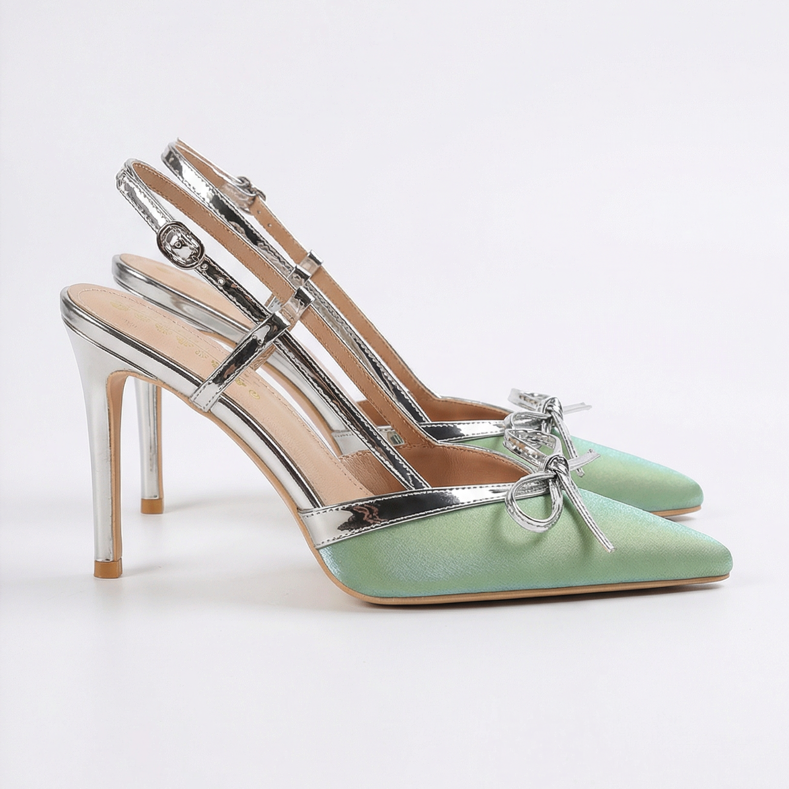 Pumps Damen T-Riemen mit Knöchelverschluss