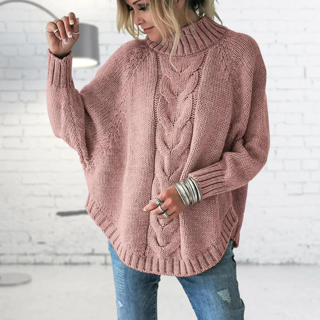 Strickoberteil Damen Strick Locker Geschnittenes Oberteil