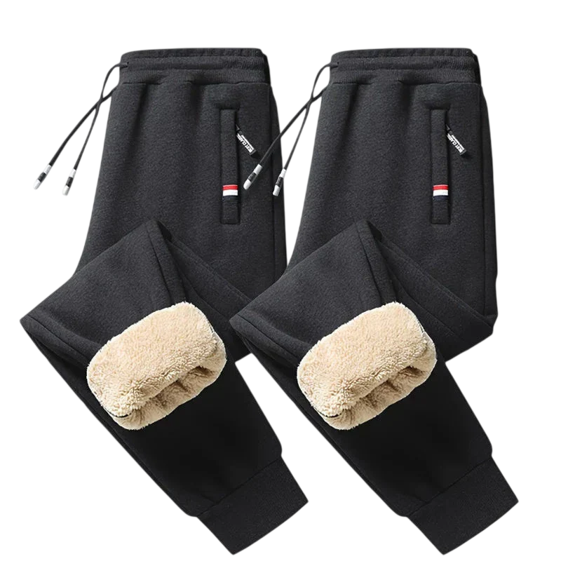 Thermohose Herren Elastischer Bund Kordelzug
