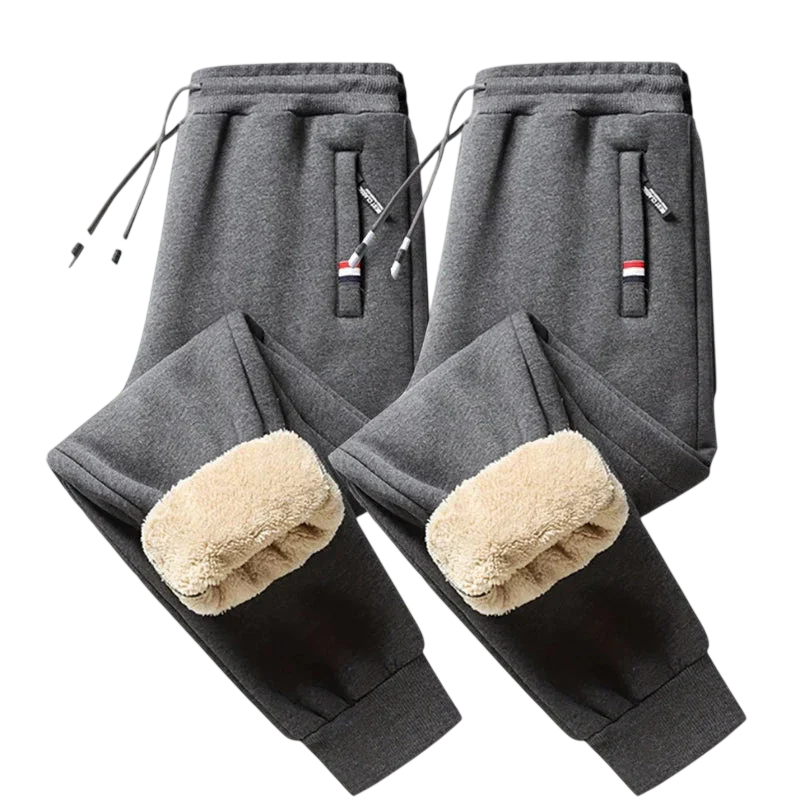 Thermohose Herren Elastischer Bund Kordelzug