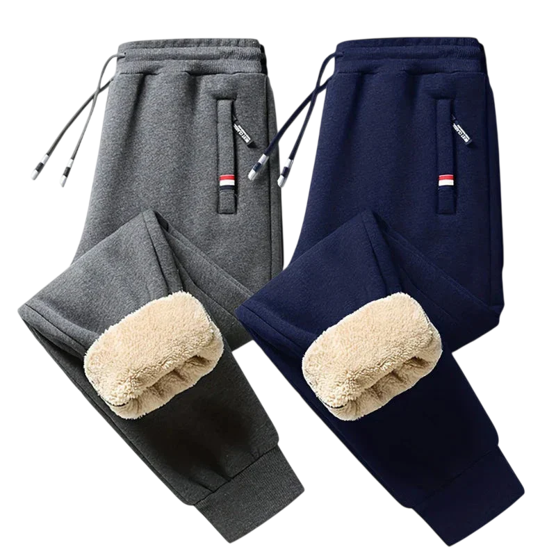 Thermohose Herren Elastischer Bund Kordelzug
