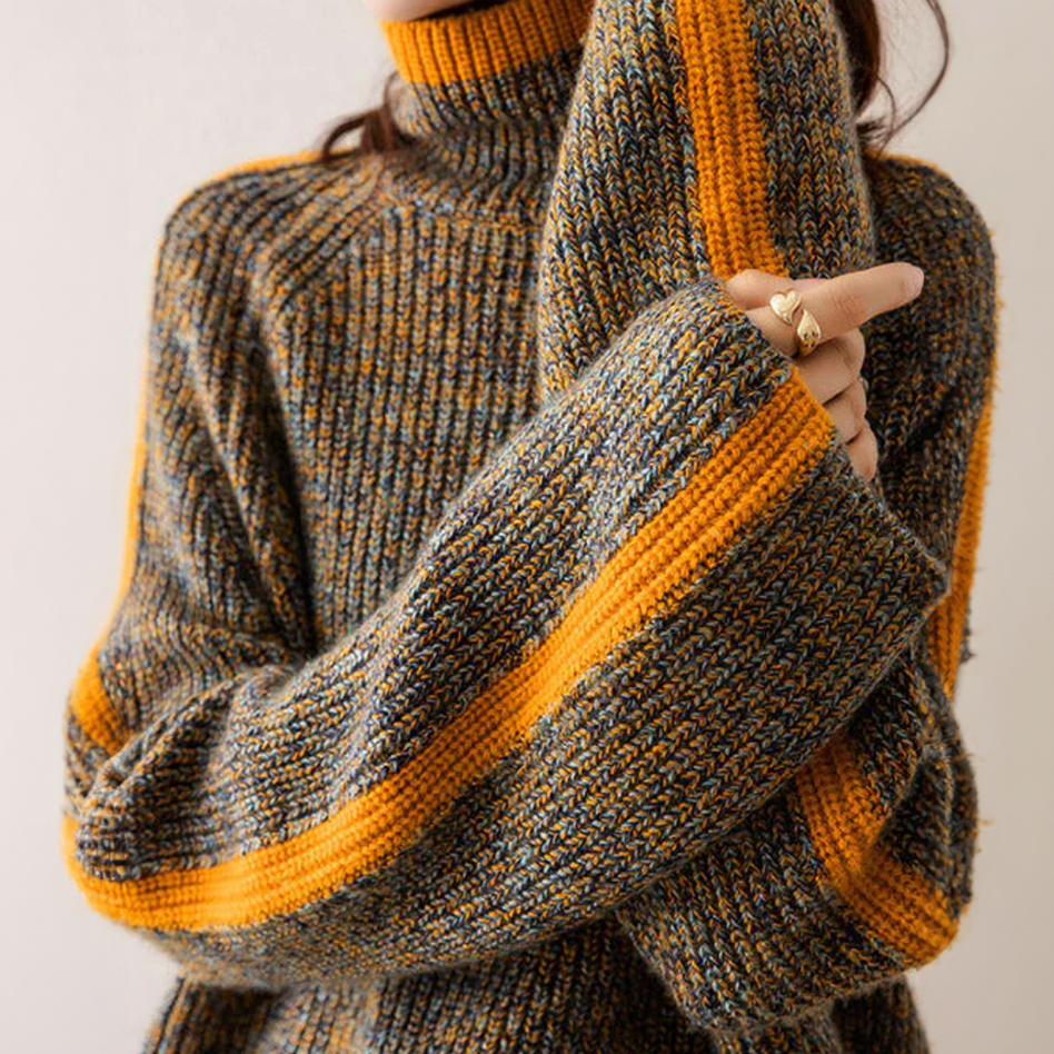 Winterpullover Damen Lockere Passform für kalte Tage