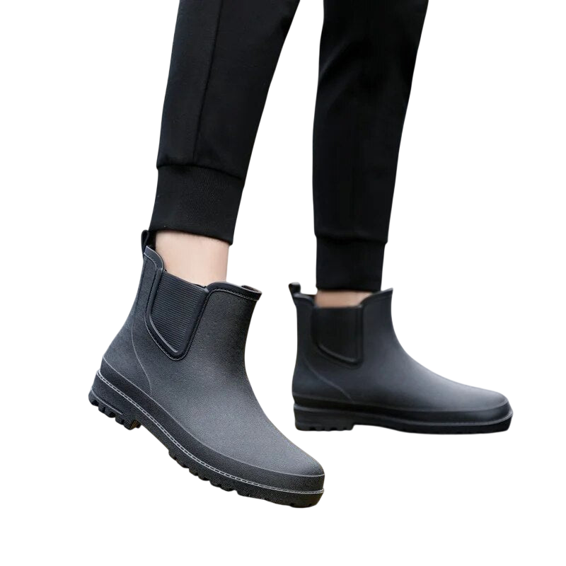 Stiefeletten Herren knöchelhoch für Winter mit rutschfester Sohle