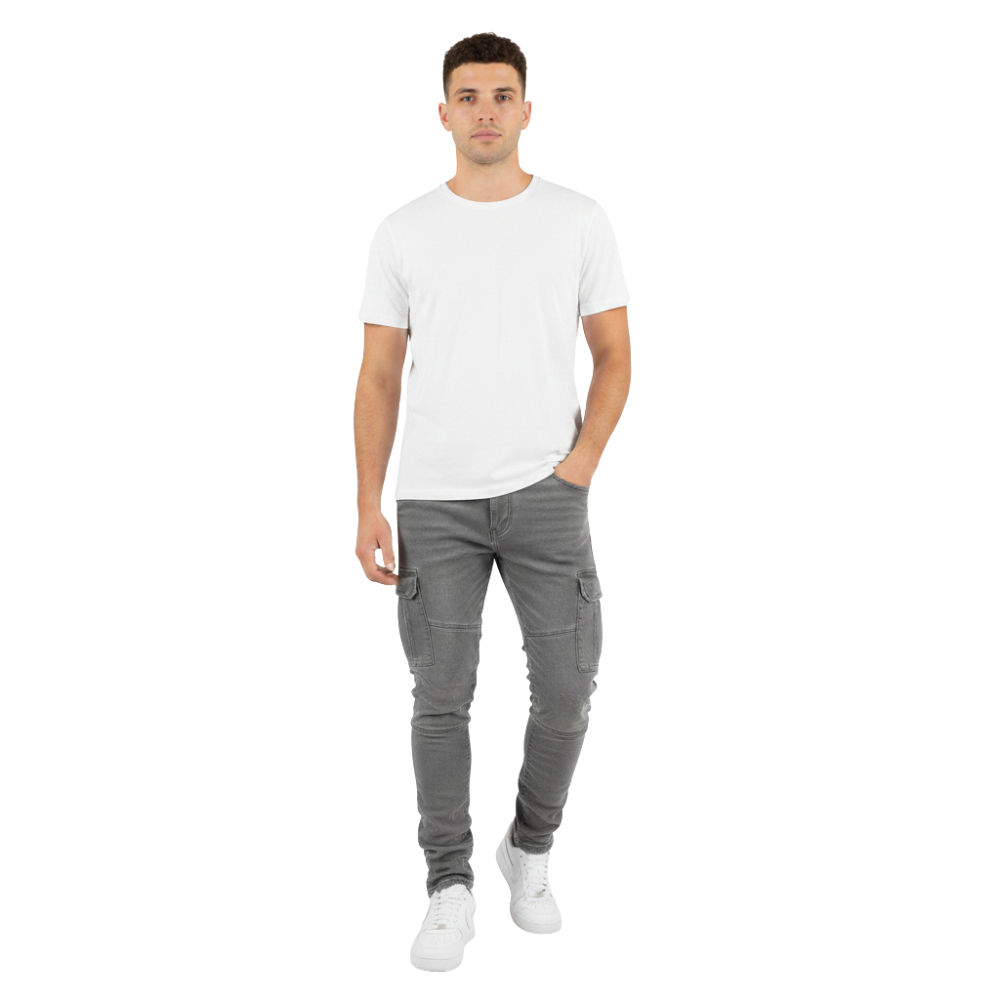 Cargohose Herren Schmal Geschnitten Alltag