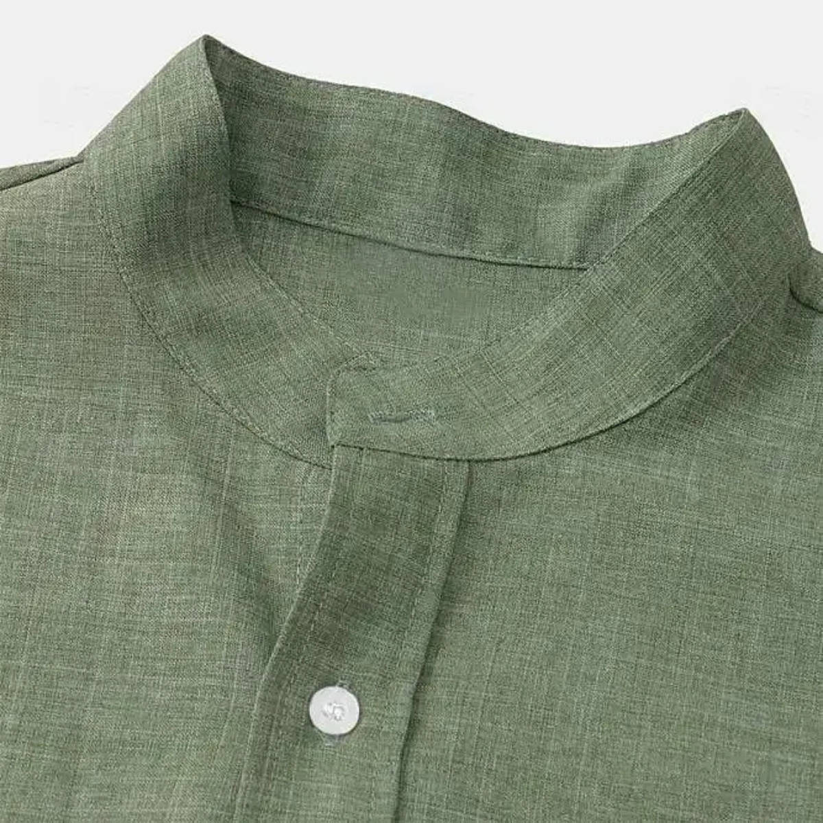 Herren Hemd Oversize Passform Kurzarm Knopfleiste