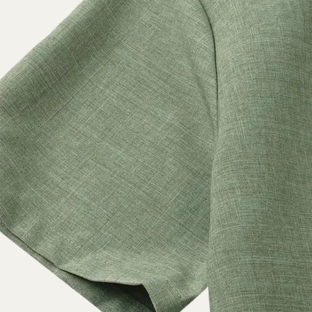 Herren Hemd Oversize Passform Kurzarm Knopfleiste
