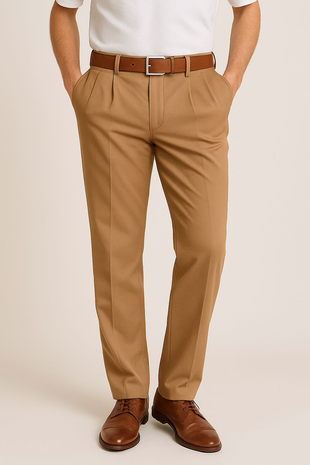 Hose Herren Schmale Passform Schmal Zulaufendes Bein