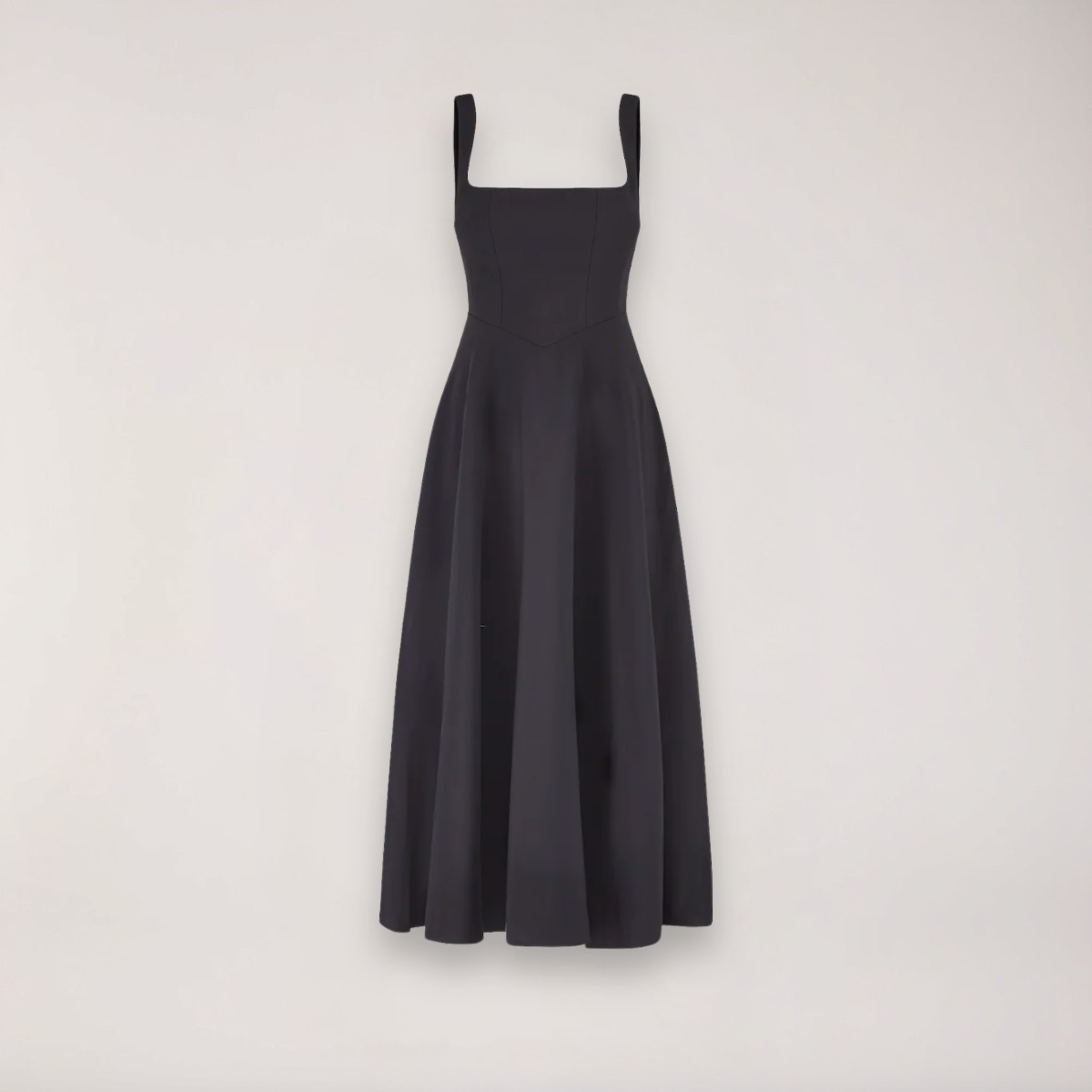 Kleid Damen Ärmellos mit V Ausschnitt und Faltenrock
