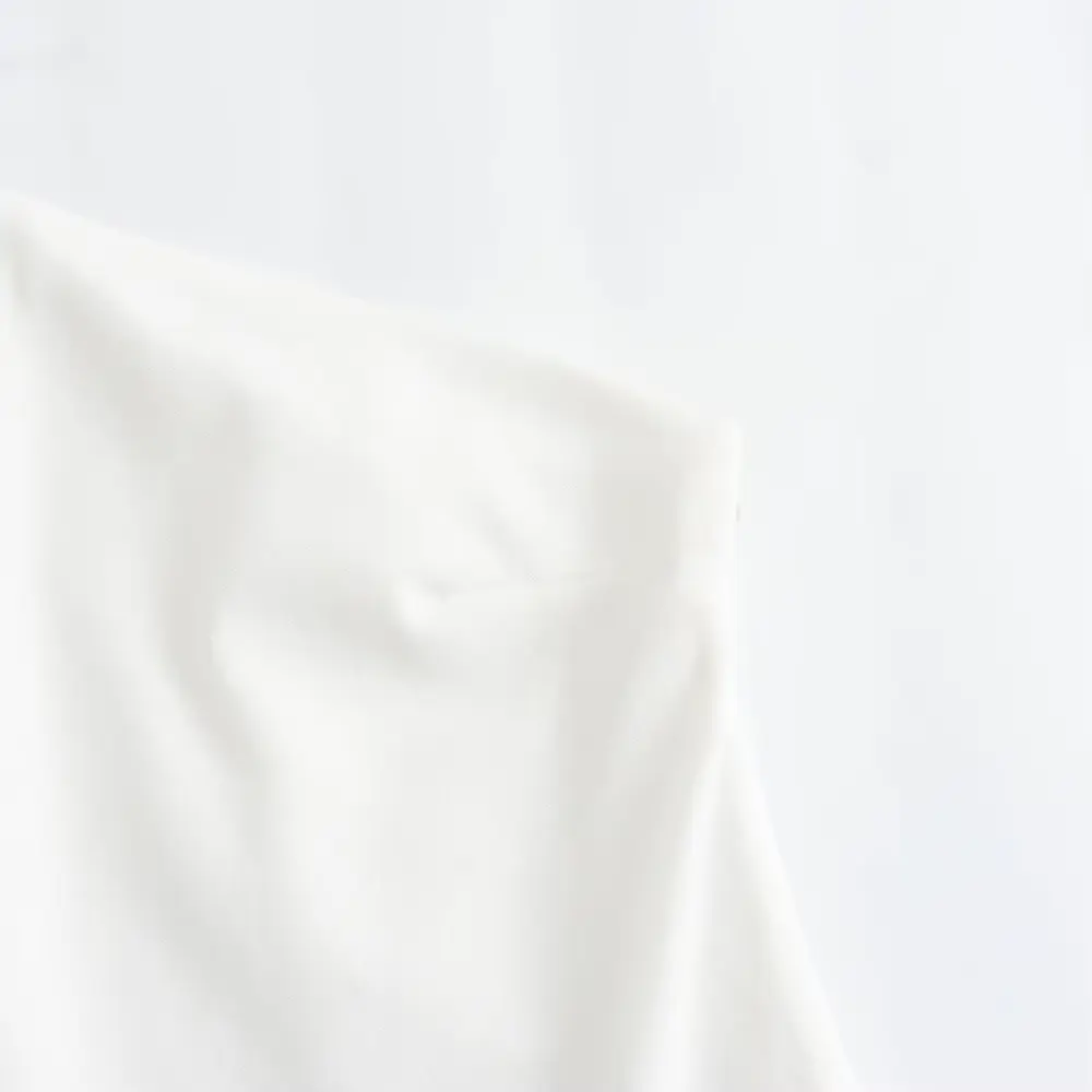 Leinen Kleid Damen Aermellos Asymmetrischer Saum Leinenmischung