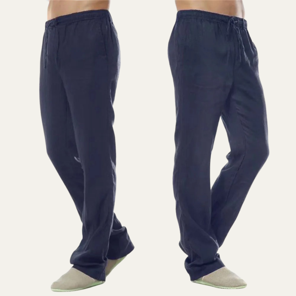 Leinenhose Herren – Lockere Passform & Zugbandbund
