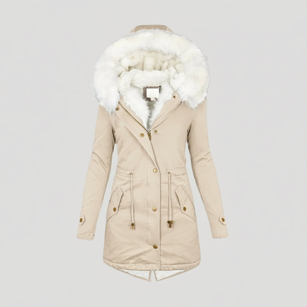 Parka Damen Normale Passform Klassisch