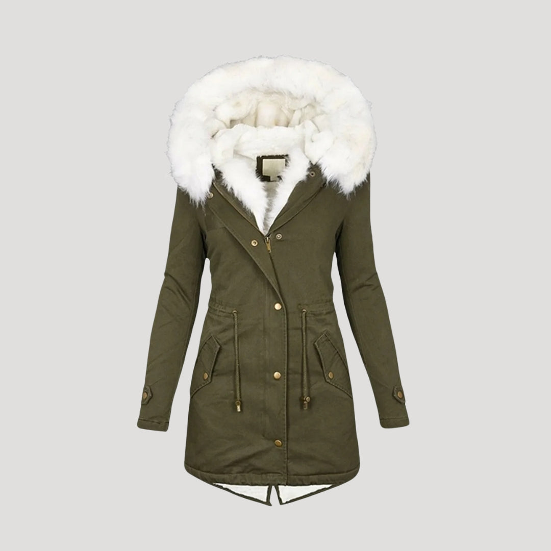Parka Damen Normale Passform Klassisch