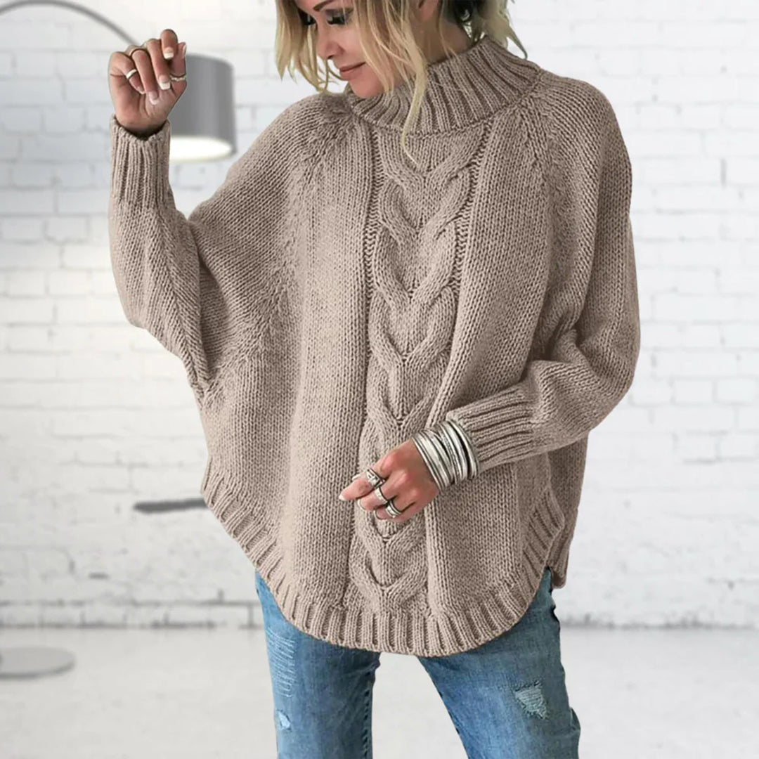 Strickoberteil Damen Strick Locker Geschnittenes Oberteil