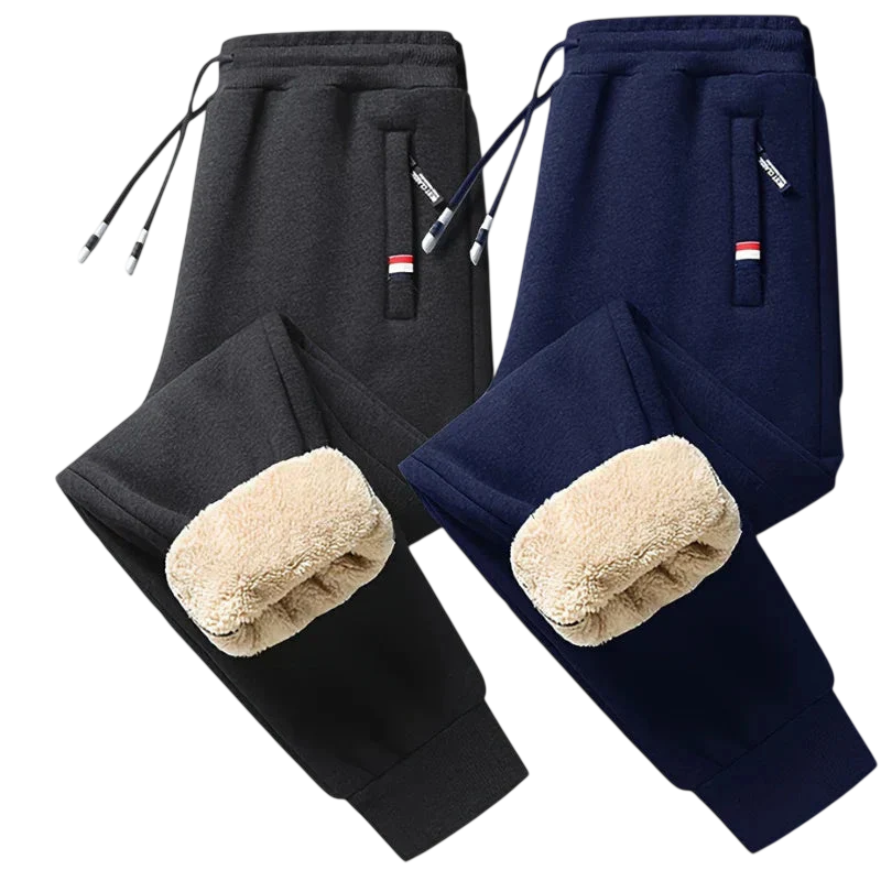 Thermohose Herren Elastischer Bund Kordelzug
